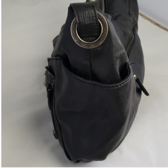❤️❤️ Jessica Simpson black hobo bag, silver brass studs❤️❤️ - Picture 5 of 8